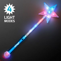 5 Day Custom LED Blue Super Star Wands